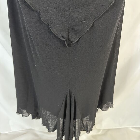 Vintage Fredricks Of Hollywood Black Floral Embroidered Dress 1X Plus - Picture 7 of 10